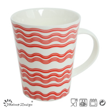 Caneca de café nova de China do osso 12oz com decalque